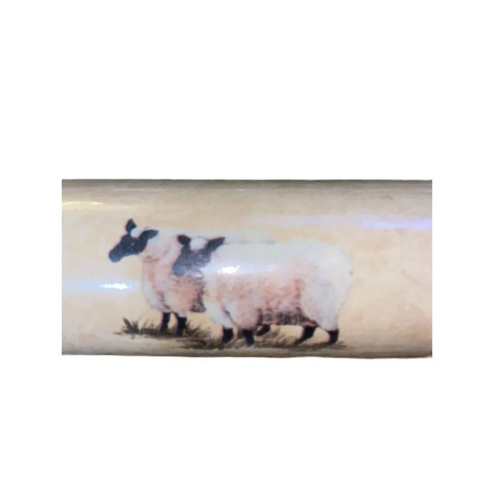 Brownstone Wallcoverings 2 Bolts NEW Wallpaper Giraffes Zebras Cows Trees Doves